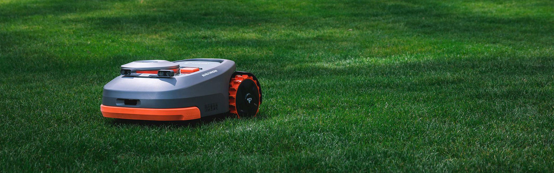 Mähroboter in Aktion